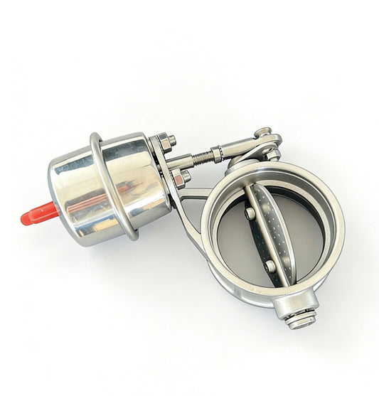 304 stainless steel vacuum exhaust valve with actuator