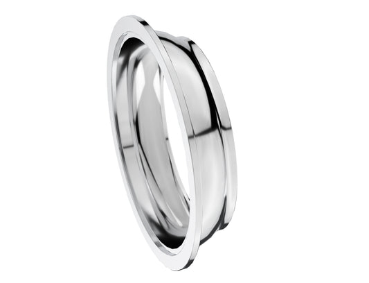 JAMO Mirror V-Band Billet Transition (Female flange to Tube)