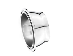 JAMO Mirror V-Band Billet Long Transition (Male flange to Tube)