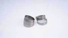 Titanium 45 degree pie cuts 1.5D in 1.75 inch size