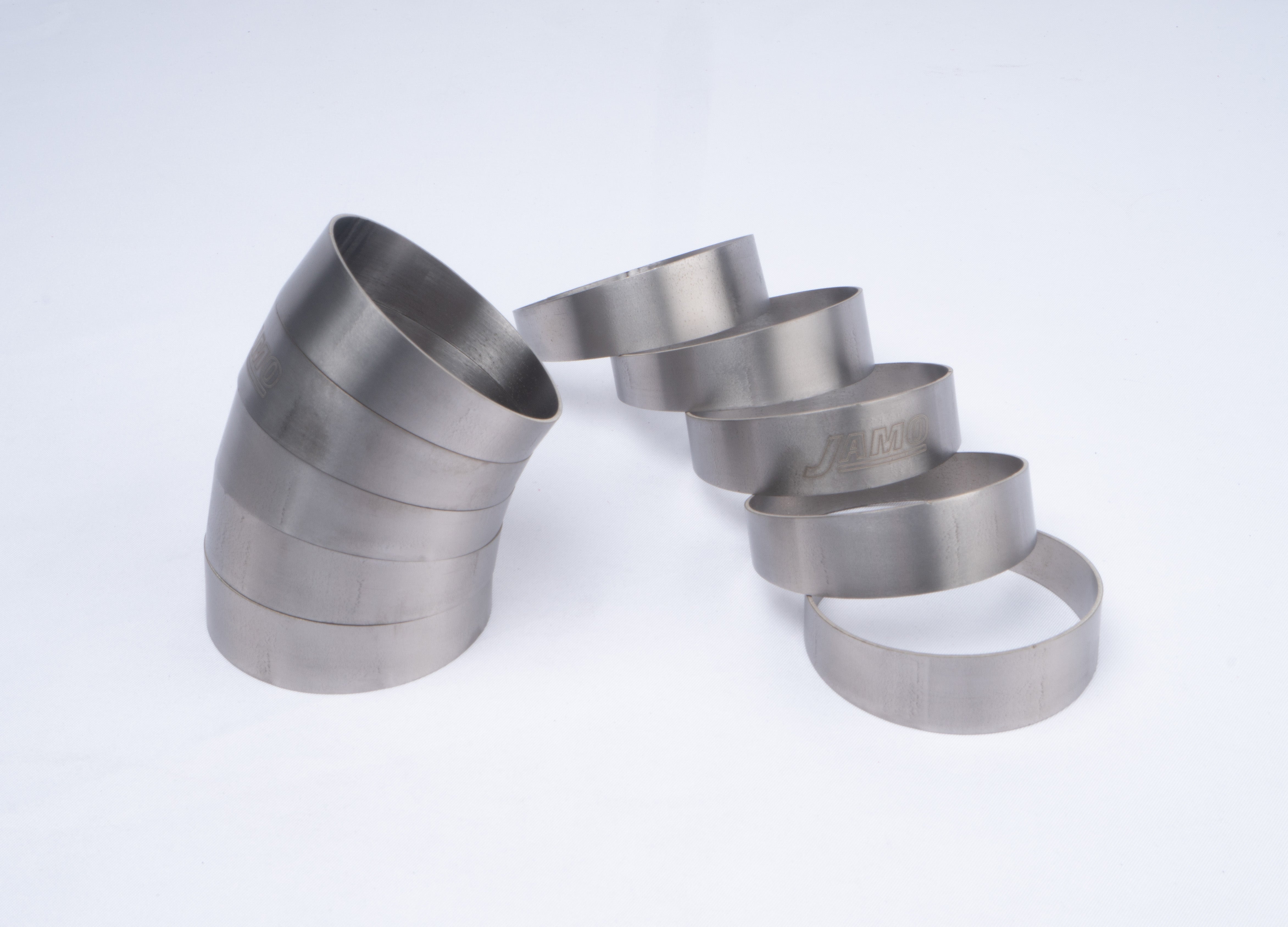 Titanium 45 degree pie cuts 1.5D in 2.25 inch size