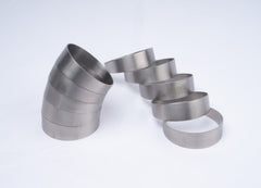 Titanium 45° Pie cuts 1.5D