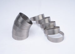 Titanium 45 degree pie cuts 1.5D in 2.25 inch size