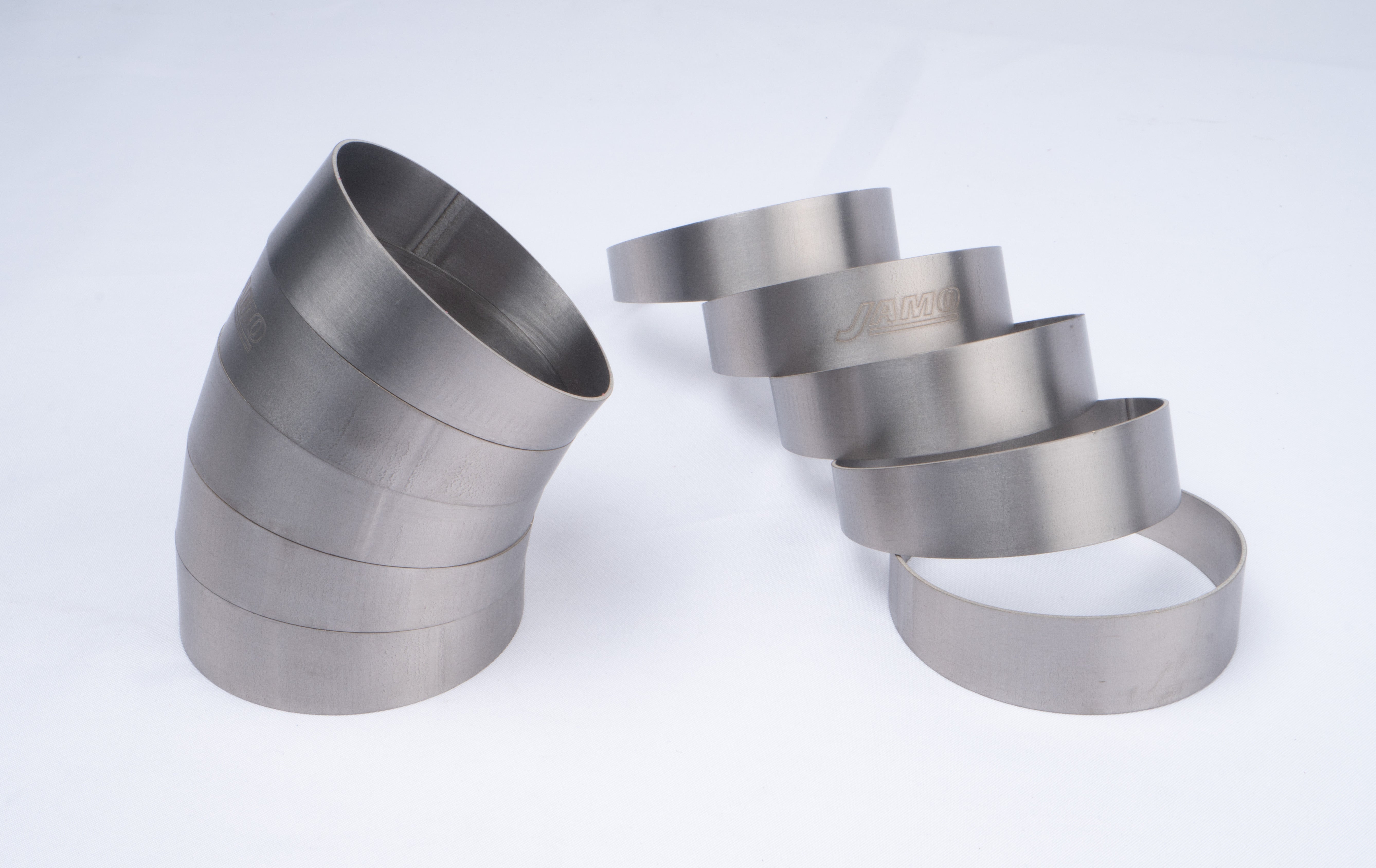 Titanium 45 degree pie cuts 1.5D in 2.75 inch size