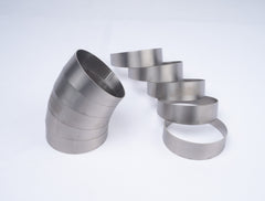 Titanium 45° Pie cuts 1.5D