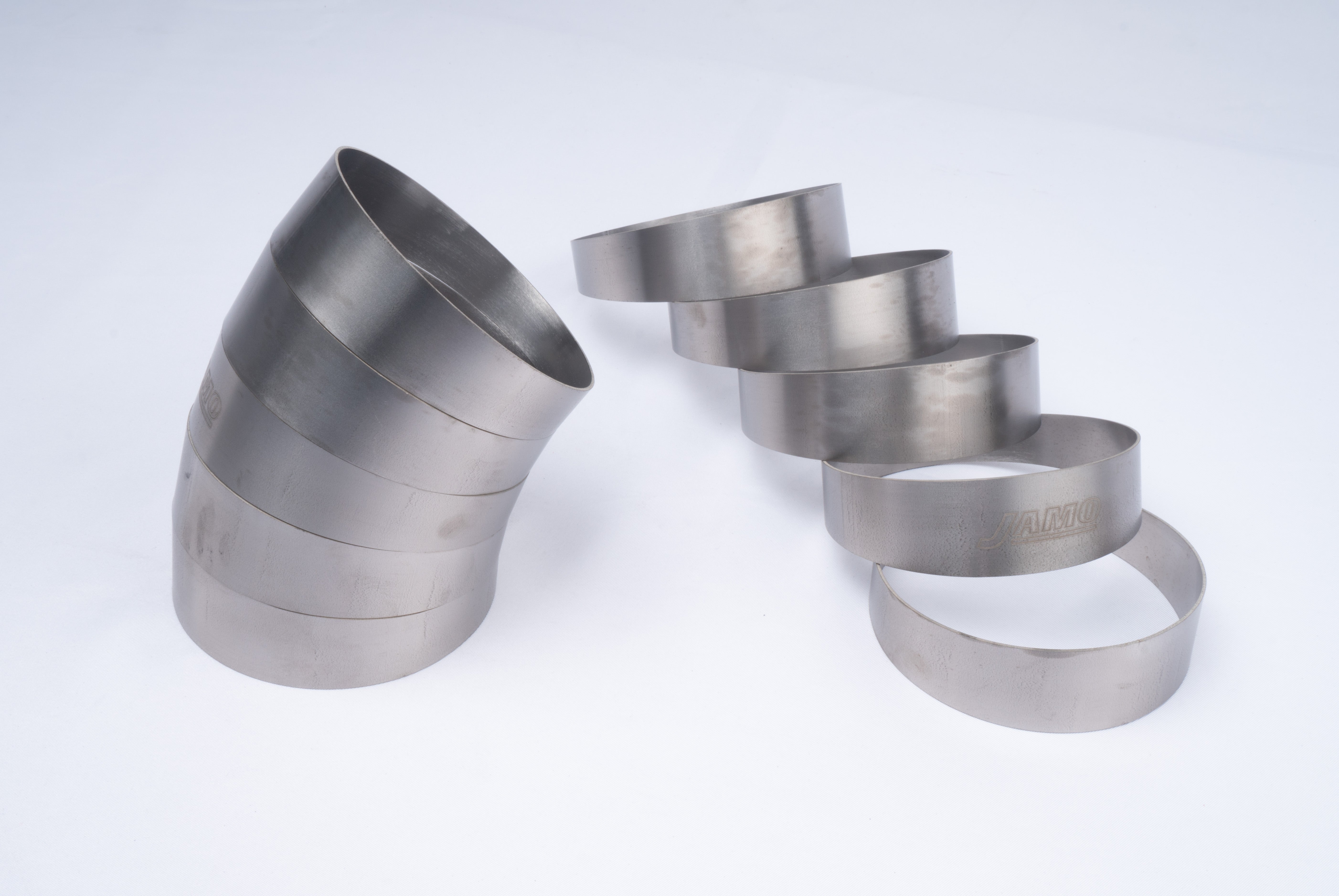 Titanium 45 degree pie cuts 1.5D in 3.5 inch size