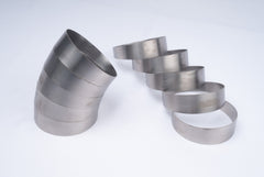 Titanium 45 degree pie cuts 1.5D in 3.5 inch size