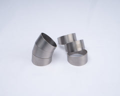 Titanium 90° Pie cuts 1.5D