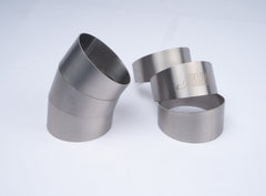 Titanium 90° Pie cuts 1.5D