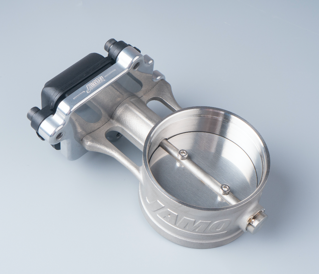 BMW valved 4-pin actuator assembly and butterfly valve