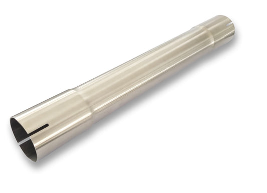 304 stainless steel straight muffler replacement pipe – 18-inch length