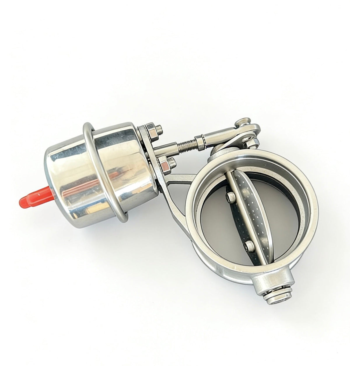 304 stainless steel vacuum exhaust valve with actuator