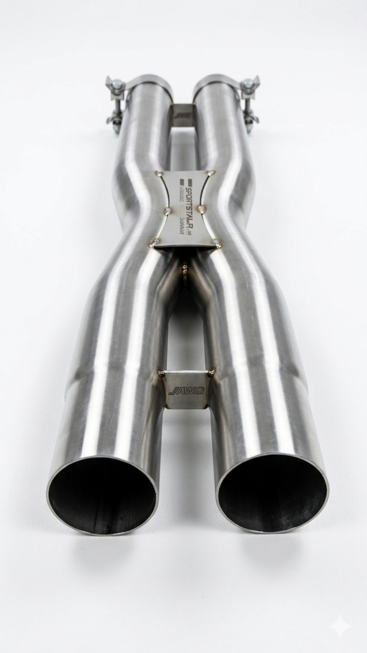 Maserati GranCabrio X-Pipe Center Exhaust