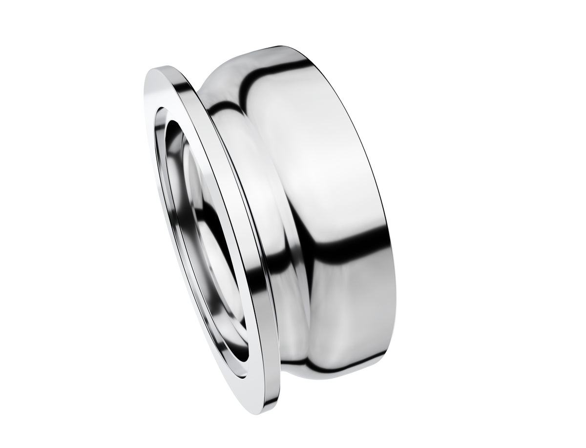 JAMO Mirror V-Band Billet Transition (Female flange to Tube)