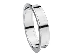 JAMO Mirror V-Band Billet Flanges  Female