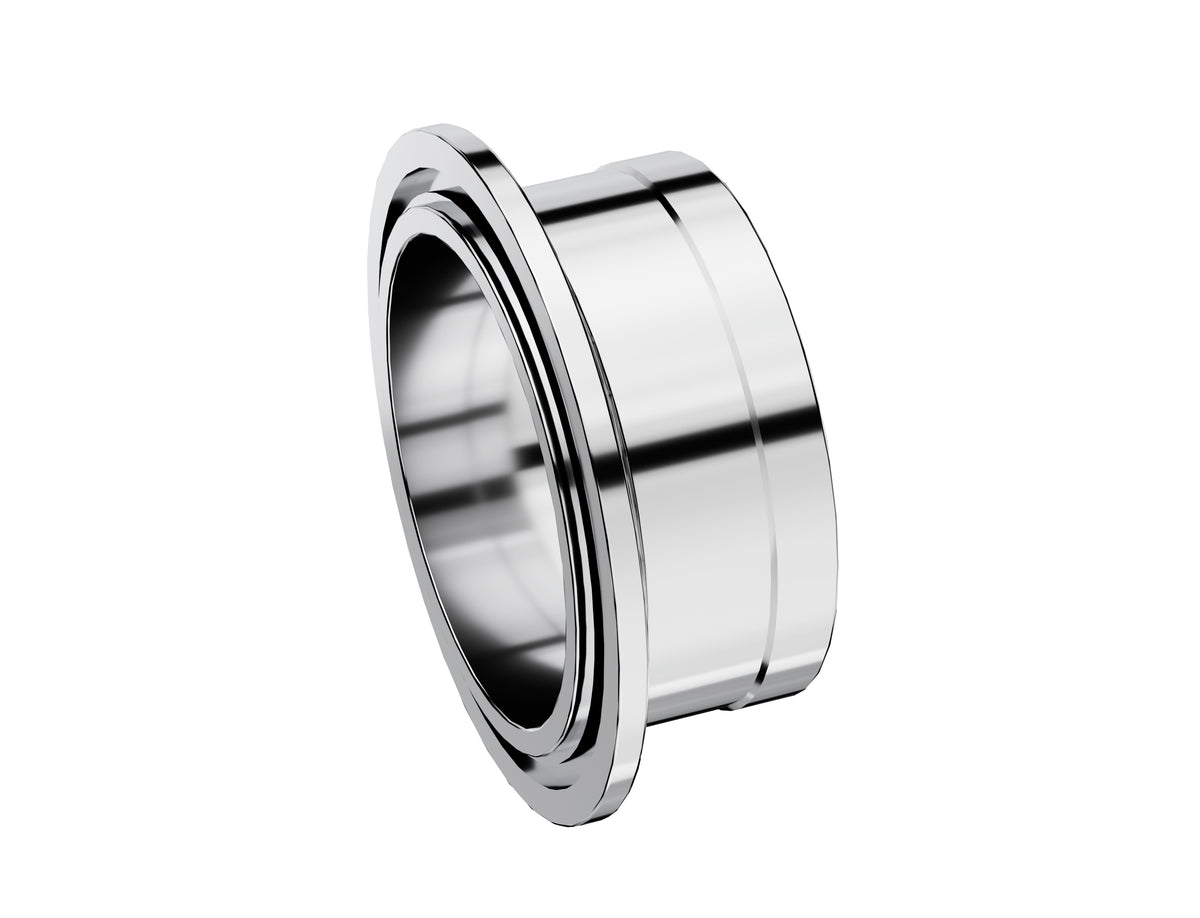 JAMO Mirror V-Band Billet Flanges Male