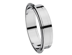 JAMO Mirror V-Band Billet Flanges Male