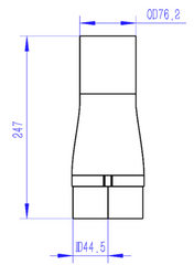 4-1 Formed Slip-on Header Merge Collector