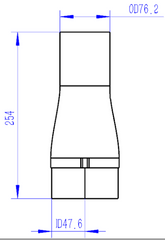 4-1 Formed Slip-on Header Merge Collector