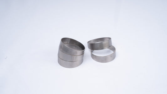 Titanium 45° Pie cuts 1.5D