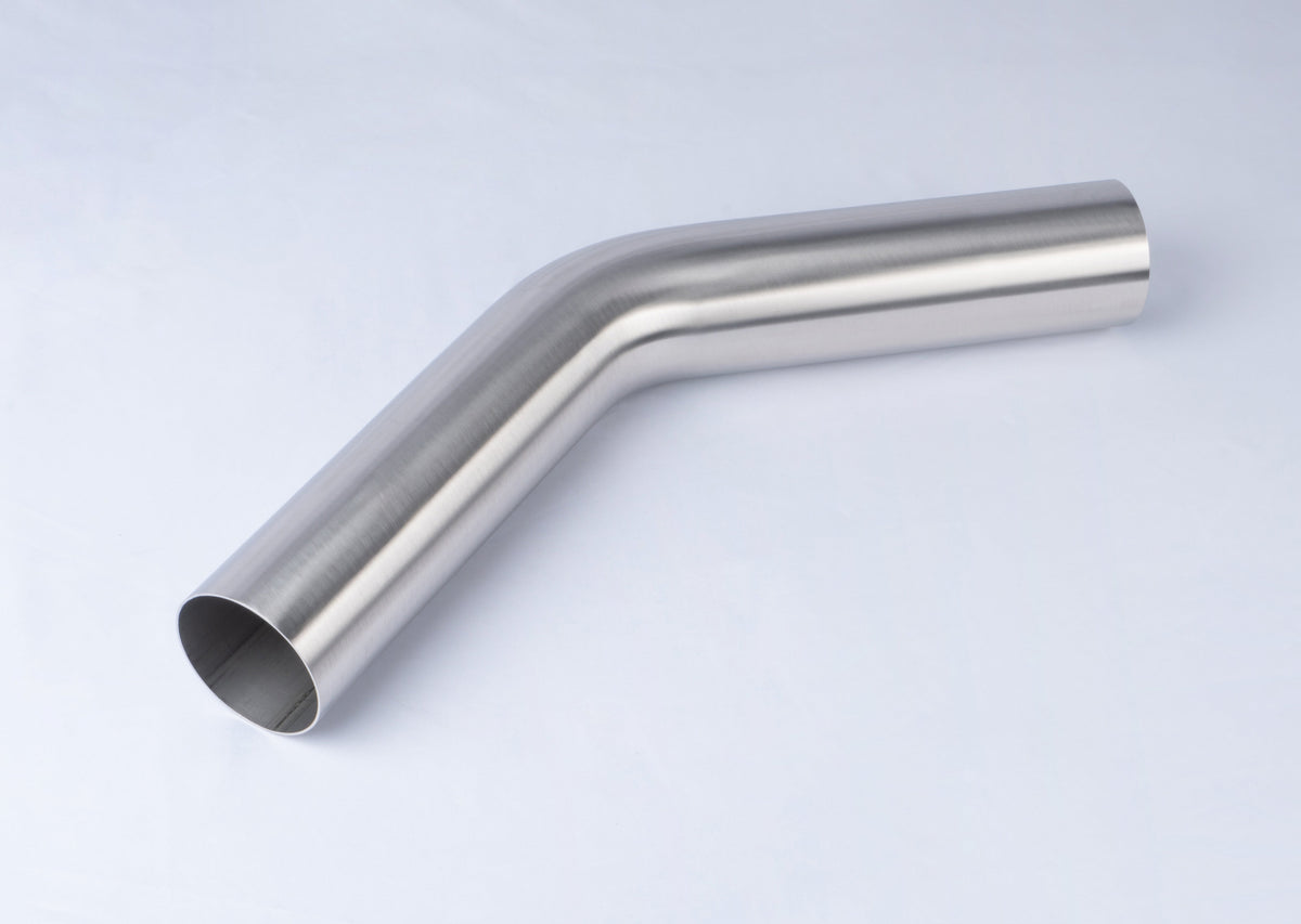 JAMO 304 stainless steel 45 degree mandrel bend with 1.5D centreline radius – main view