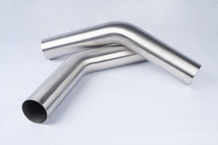 JAMO 304 stainless steel 45 degree mandrel bends – polished tube detail