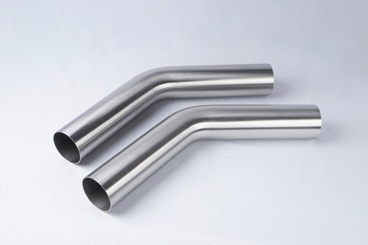 JAMO 304 stainless steel 45 degree mandrel bends in multiple outside diameters